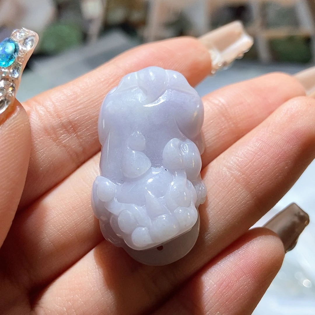 翡翠颈饰未镶嵌天然