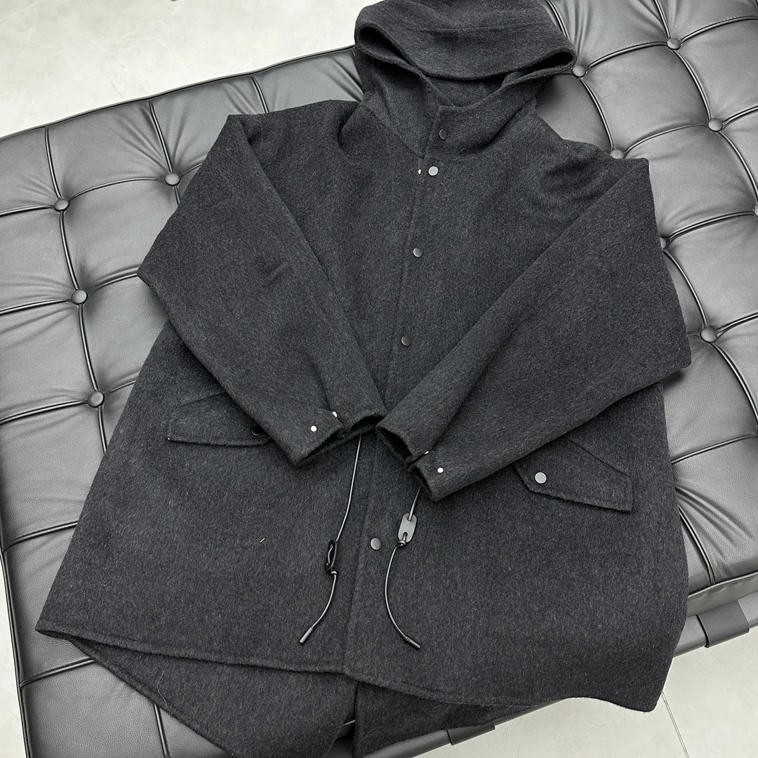 Lu SELECT  中长款双面尼外套  24SY044