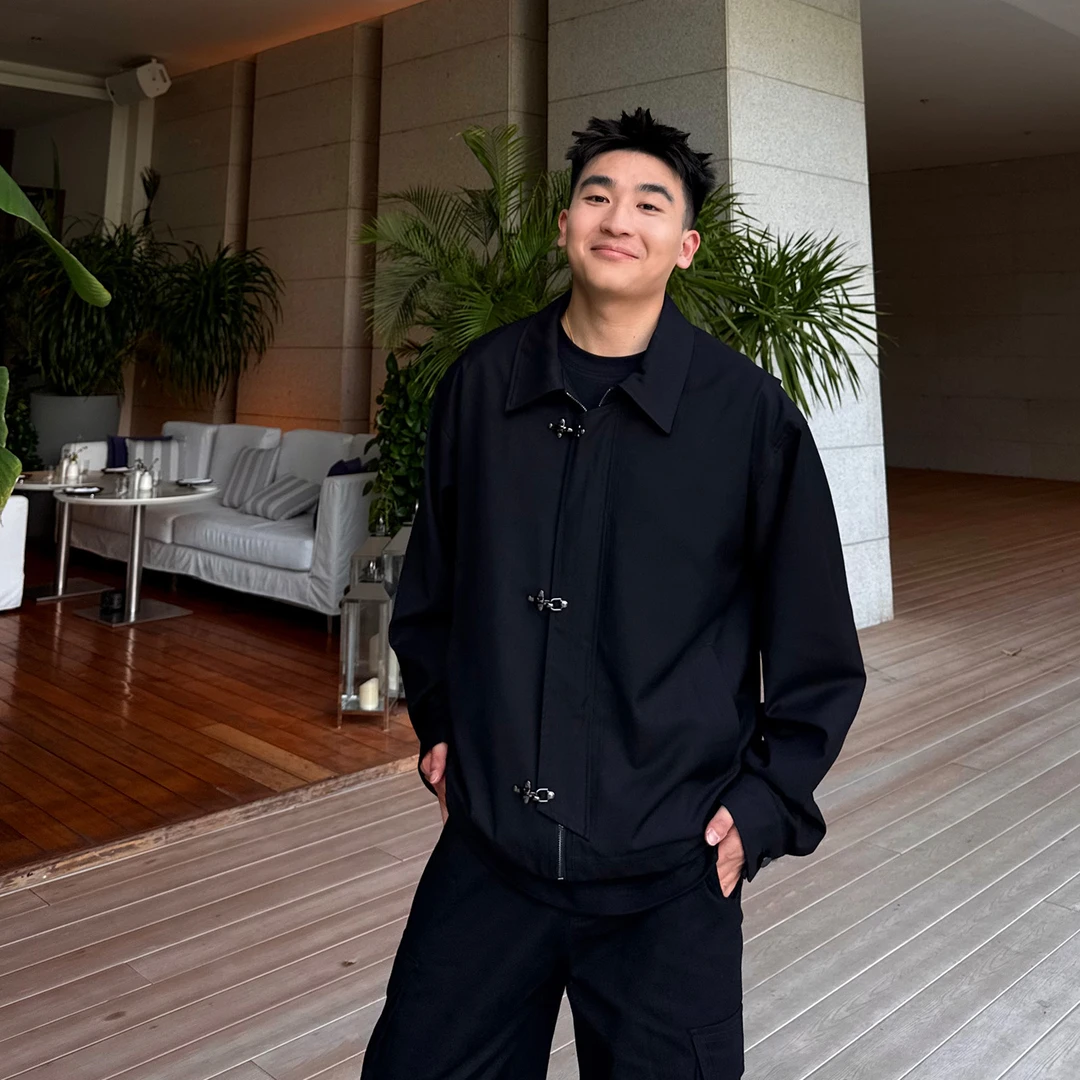 SANBAI 叁佰【柏林】廓形西装休闲外套男士设计感夹克