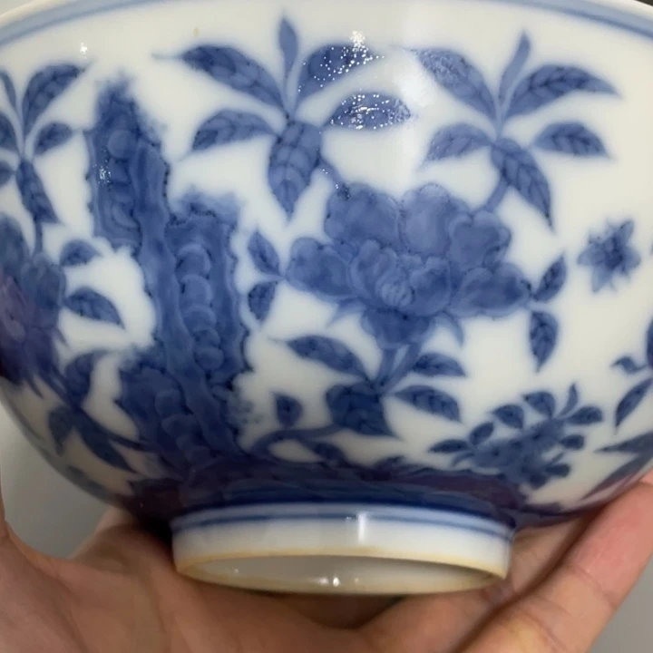 多***9摆件碗青花瓷器摆件