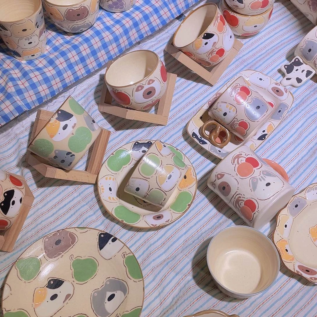 杯纯手工制作陶瓷茶具