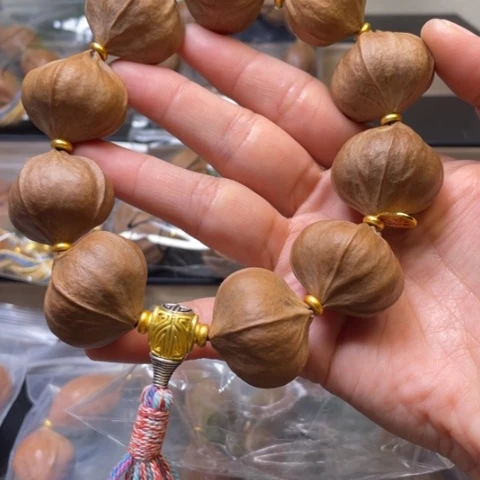 橄榄核手串/手链3.0四花3000