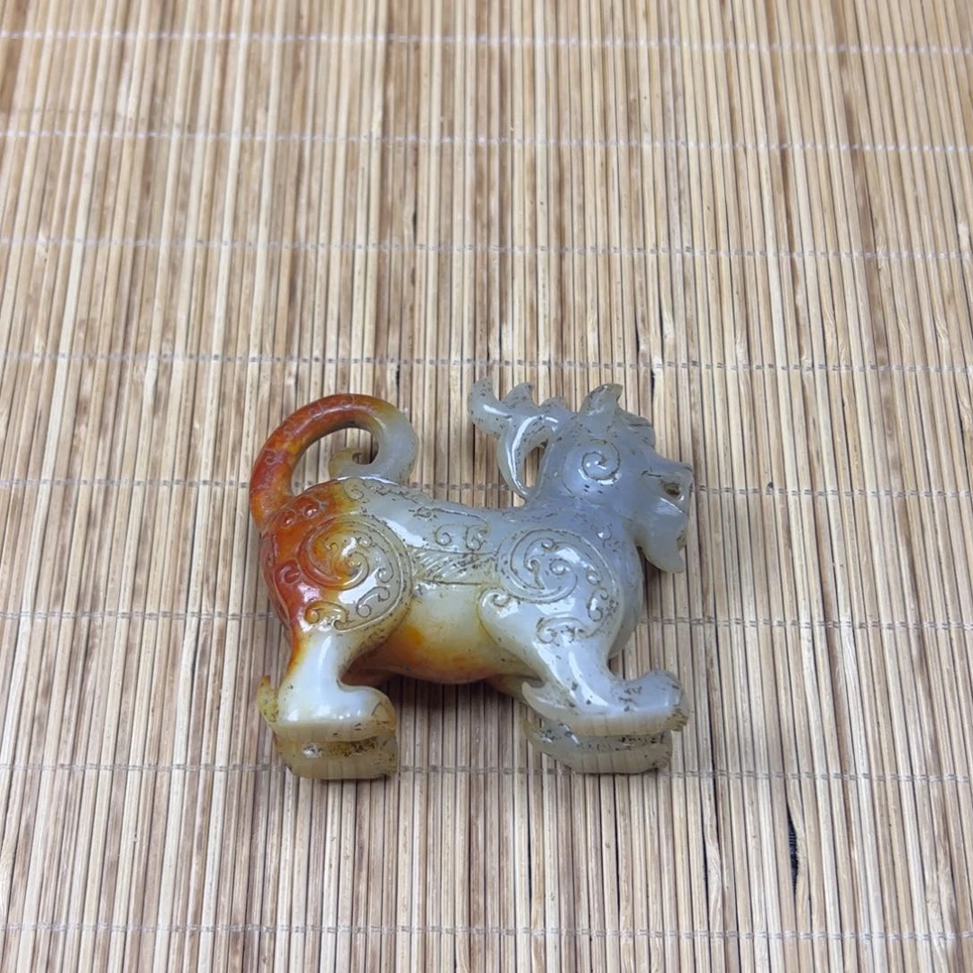 和田玉未镶嵌摆件