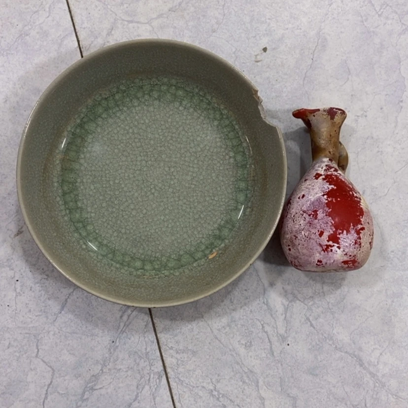 【闪购商品】摆件高古瓷五大名窑一****～