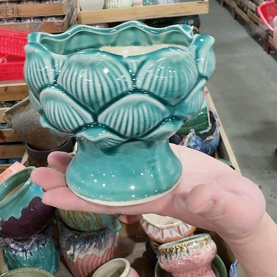 【闪购商品】陶瓷福利品，花盆凑单满10元发货！