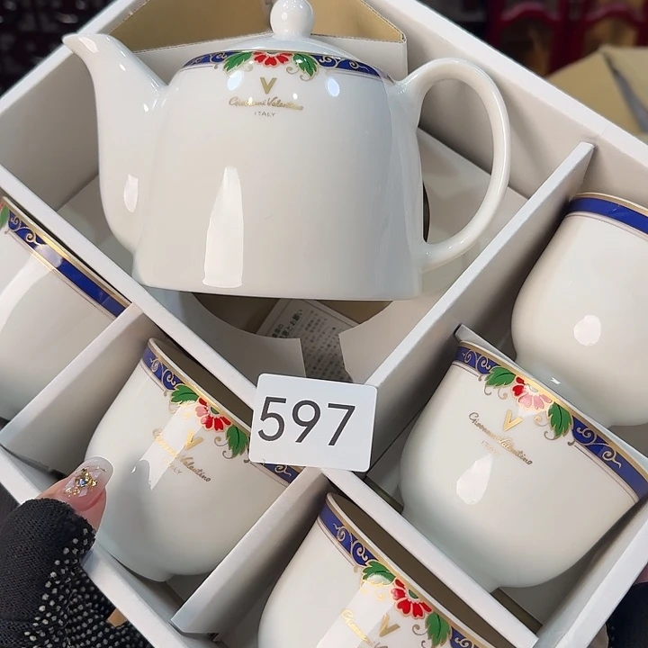 中古物品 默认微瑕很好看的茶壶