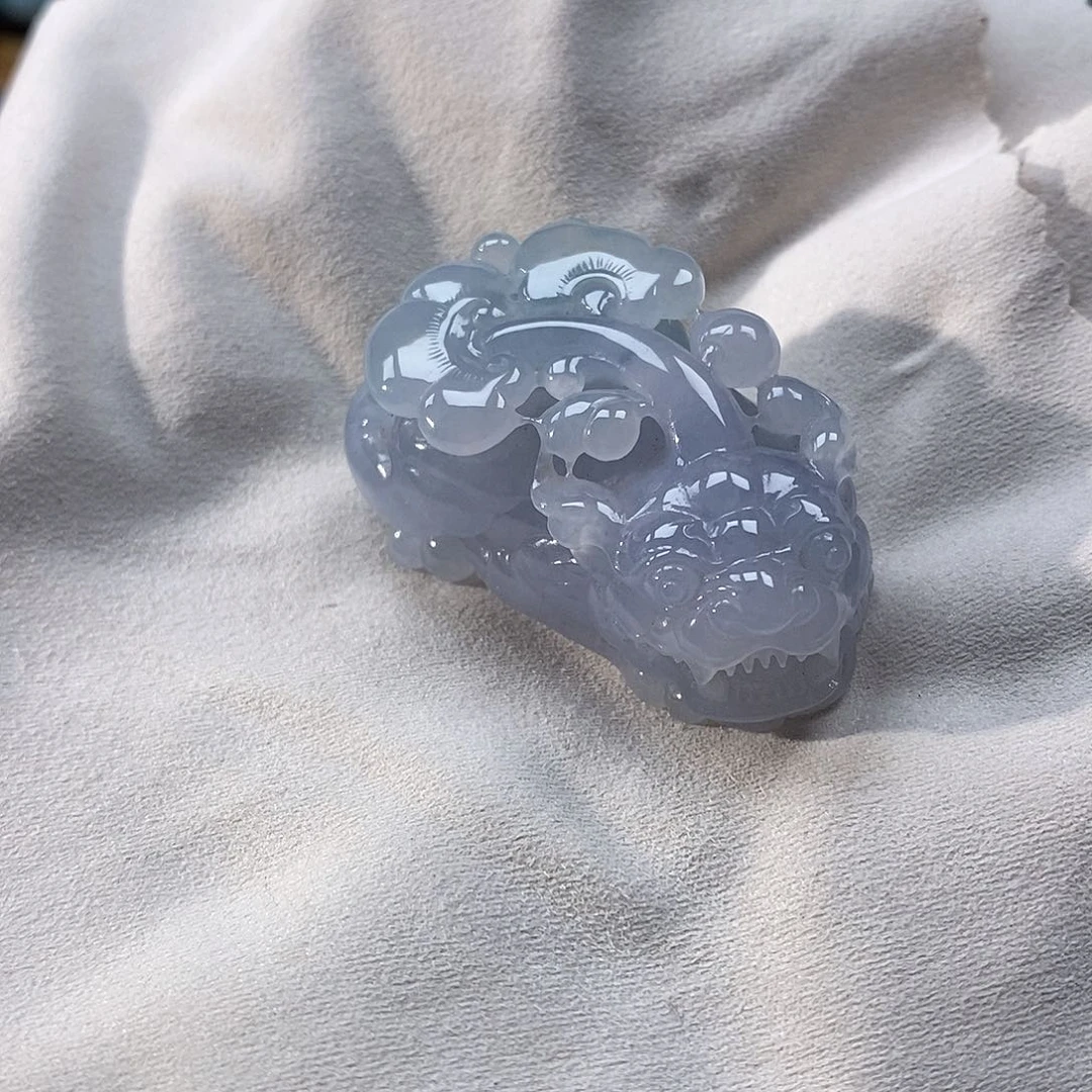 翡翠未镶嵌颈饰天然翡翠吊坠貔貅