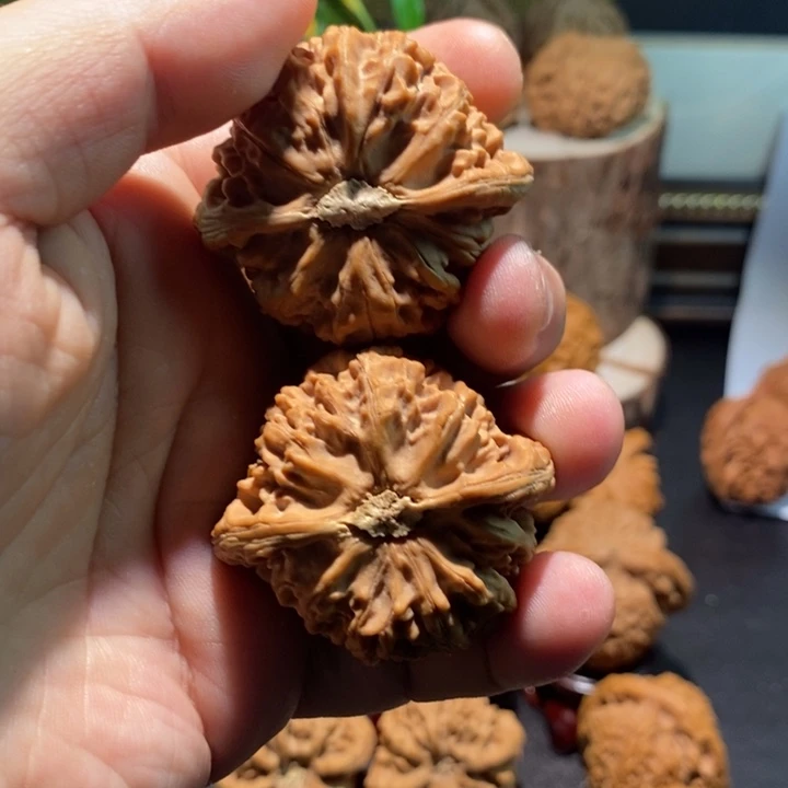 火***水核桃精品文玩宫灯