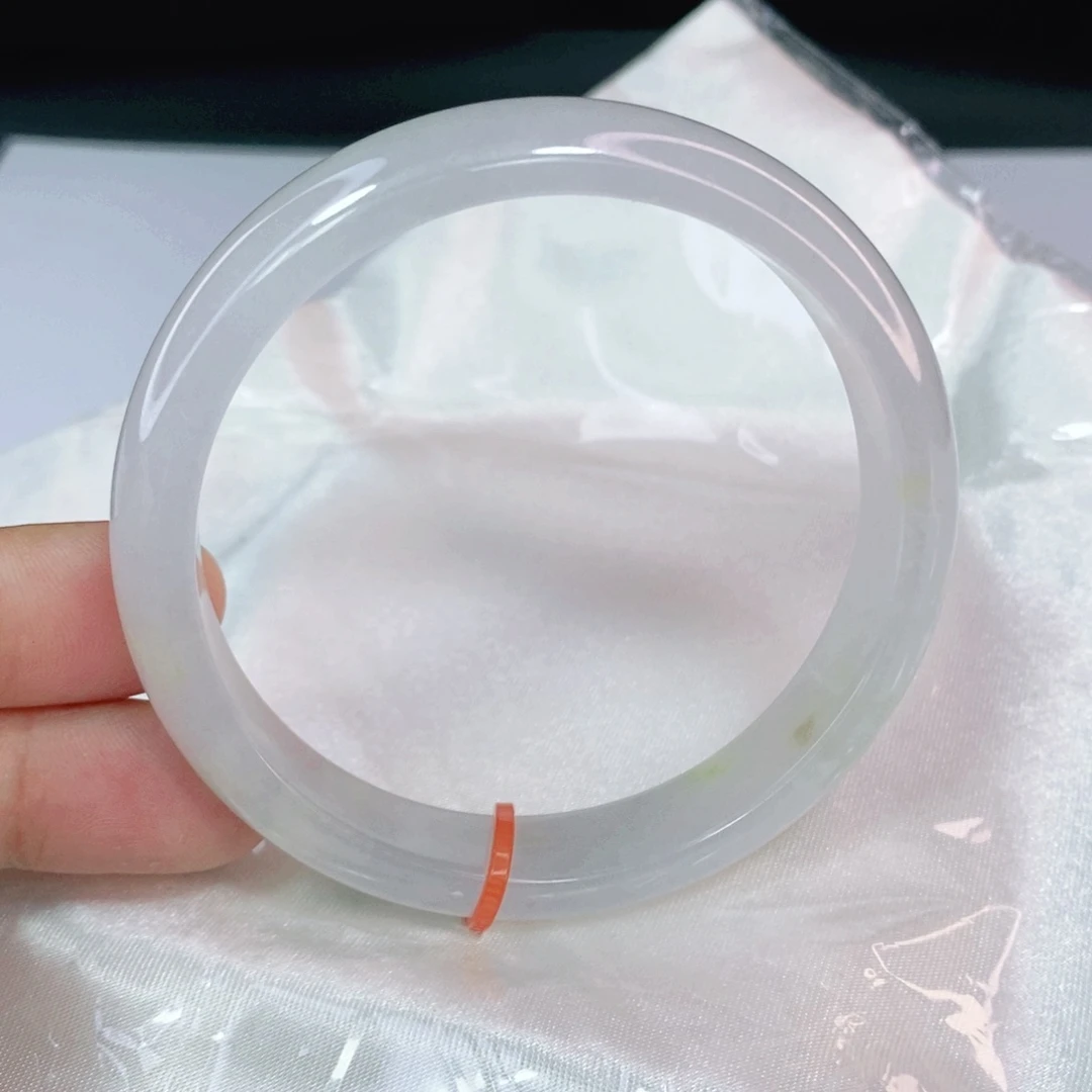 翡翠手镯未镶嵌58圈天然缅甸a货翡翠