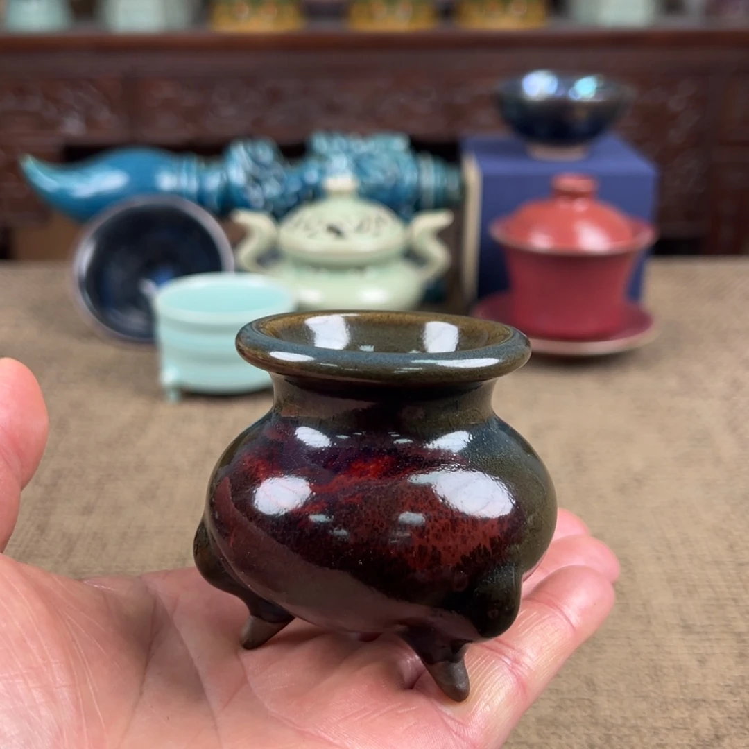 瓷片正能量陶瓷艺术品