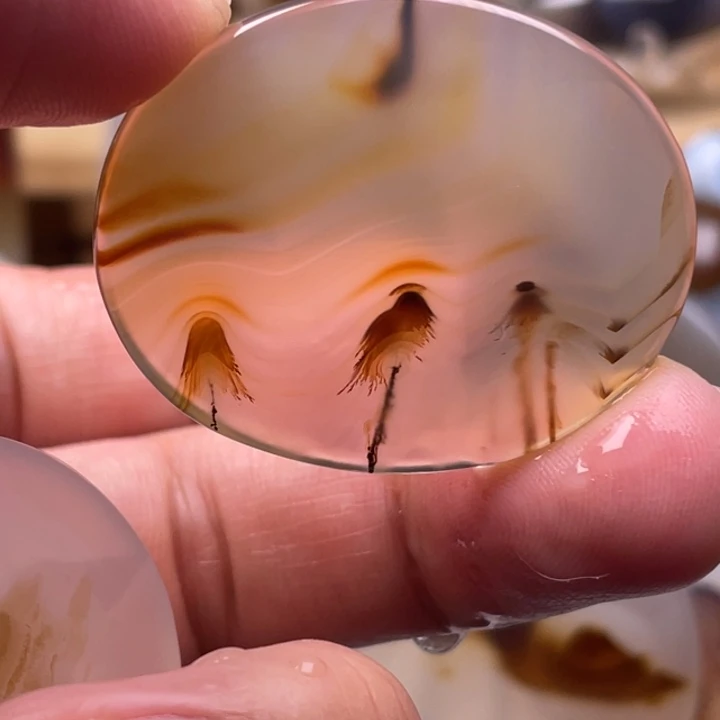 玛瑙/玉髓未镶嵌吊坠(不含链)