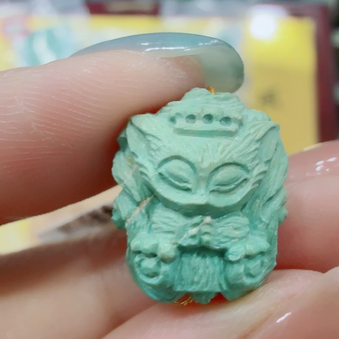 未镶嵌绿松石珠宝奇石