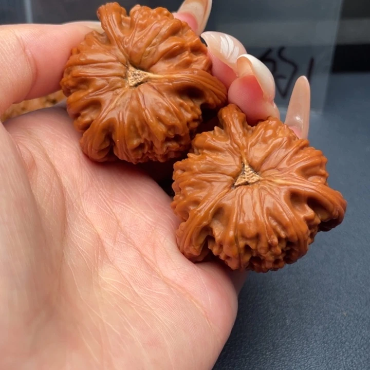 K***班吊坠文玩核桃白狮子