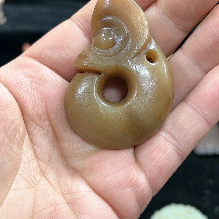 和田玉挂件未镶嵌上*