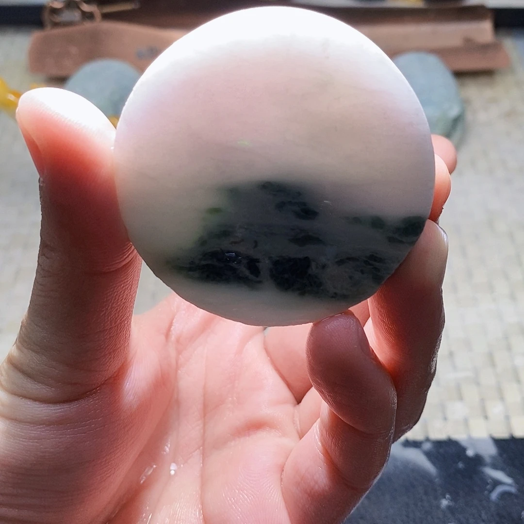翡翠未镶嵌颈饰558