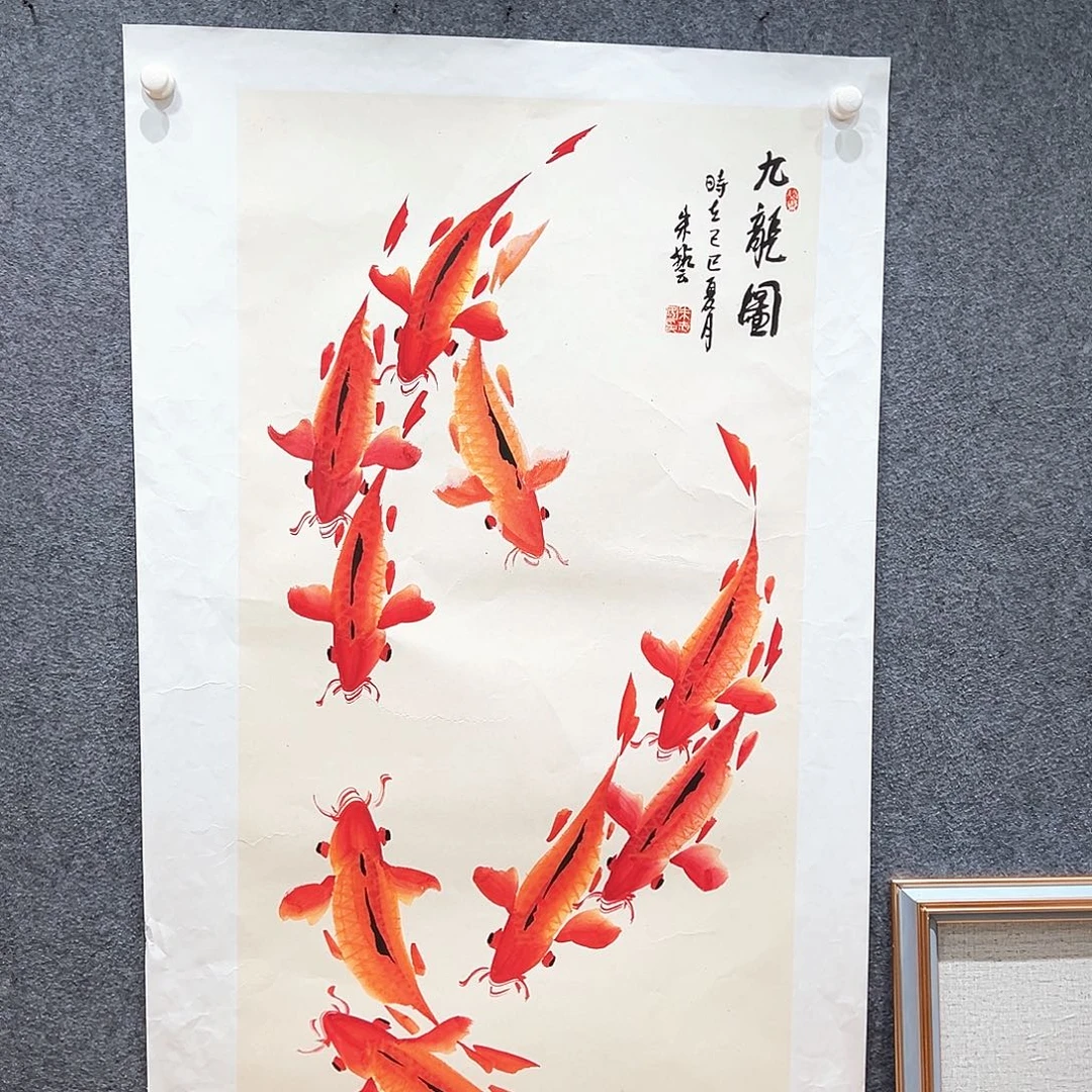 国画纯手绘系列画心