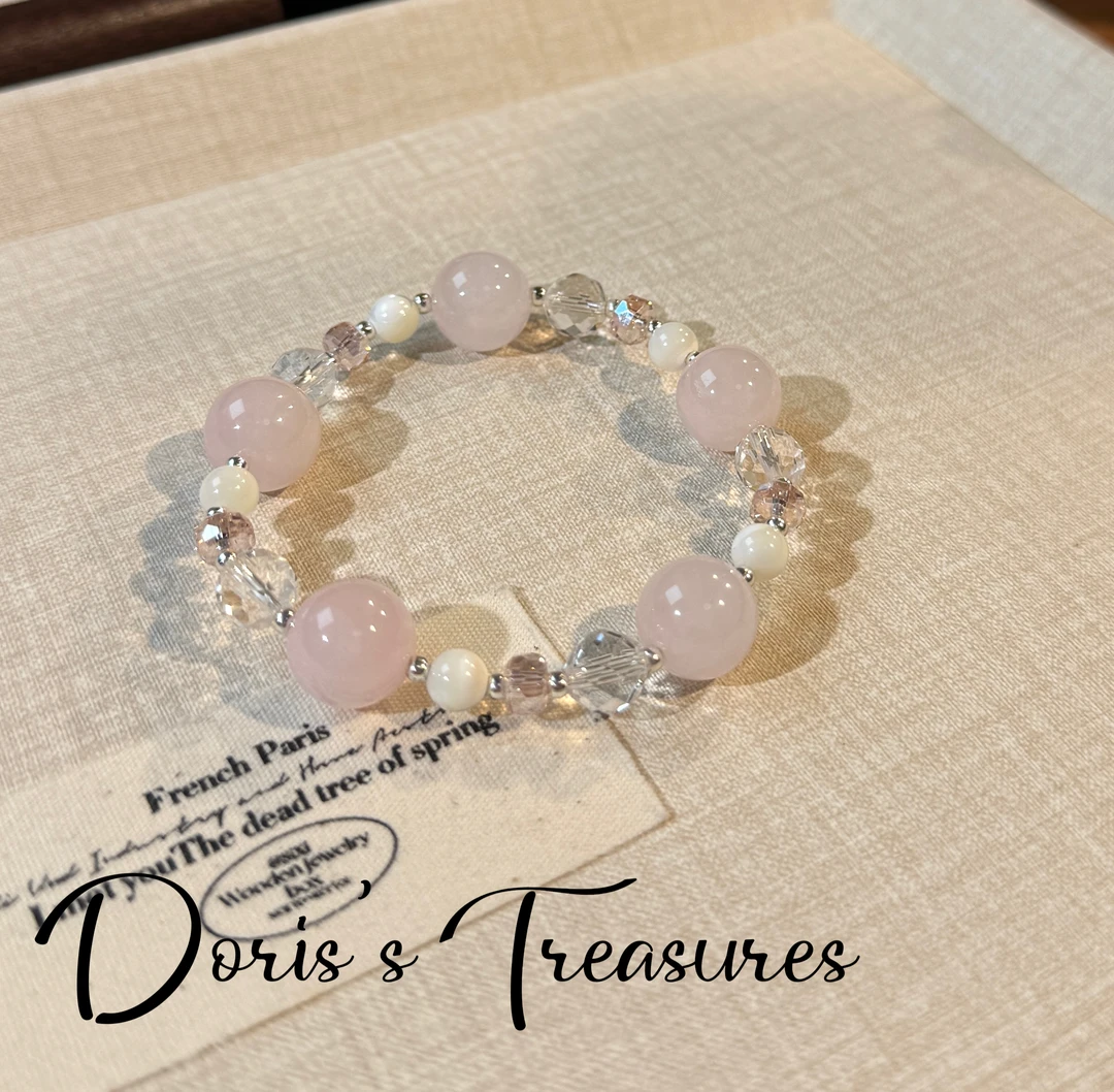 【粉水千金】水晶手串 精致气质多样性发一颜色微差