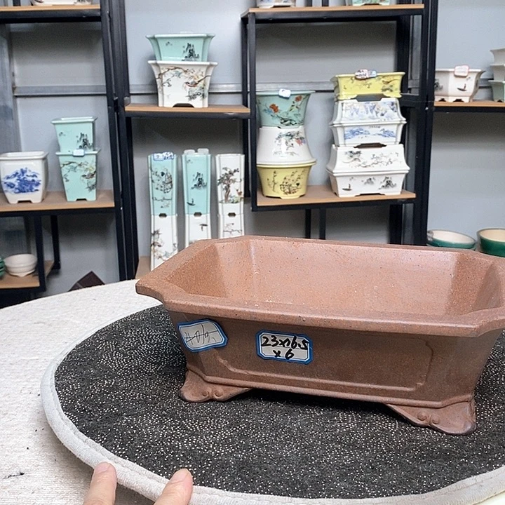 紫砂的花盆很漂亮16