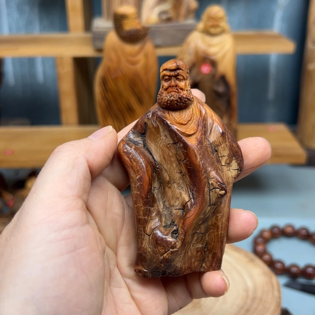 柏木崖柏木摆件手把件67