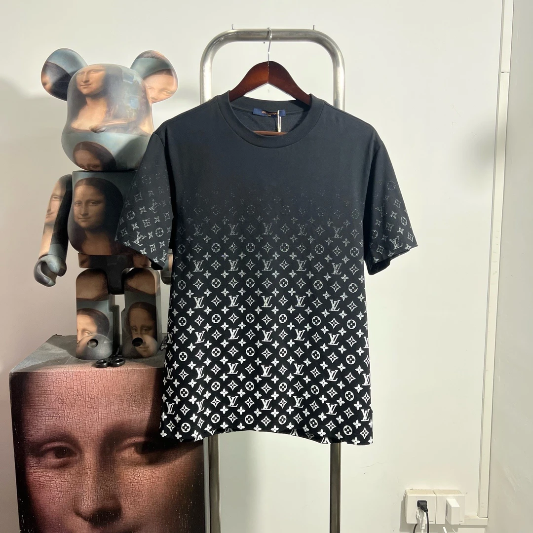 99新 LouisVuitton/路易威登 渐变短袖 S2503 L胸围54衣长71