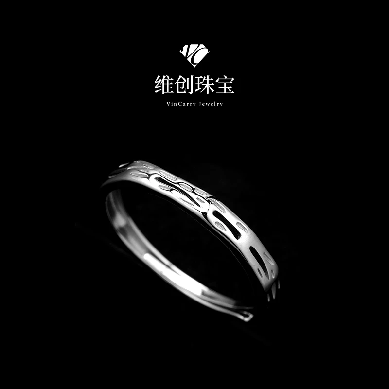 925银戒指 情侣对戒戒指闺蜜 双色规格