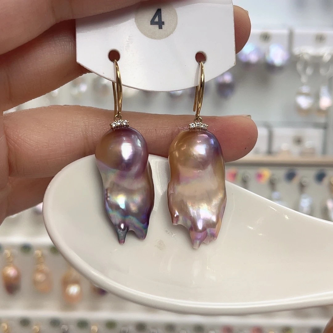 淡水珍珠银S925镶嵌颈饰张****菜