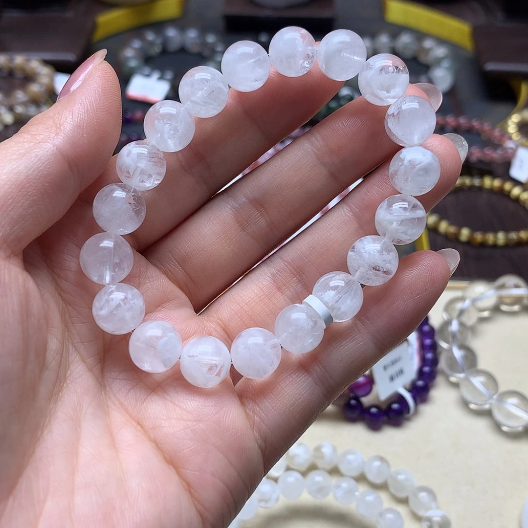 水晶未镶嵌手链手链