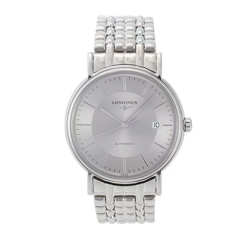 95新 Longines/浪琴 辰辰说表/瑰丽精钢机械男表L4.921.4.78.6