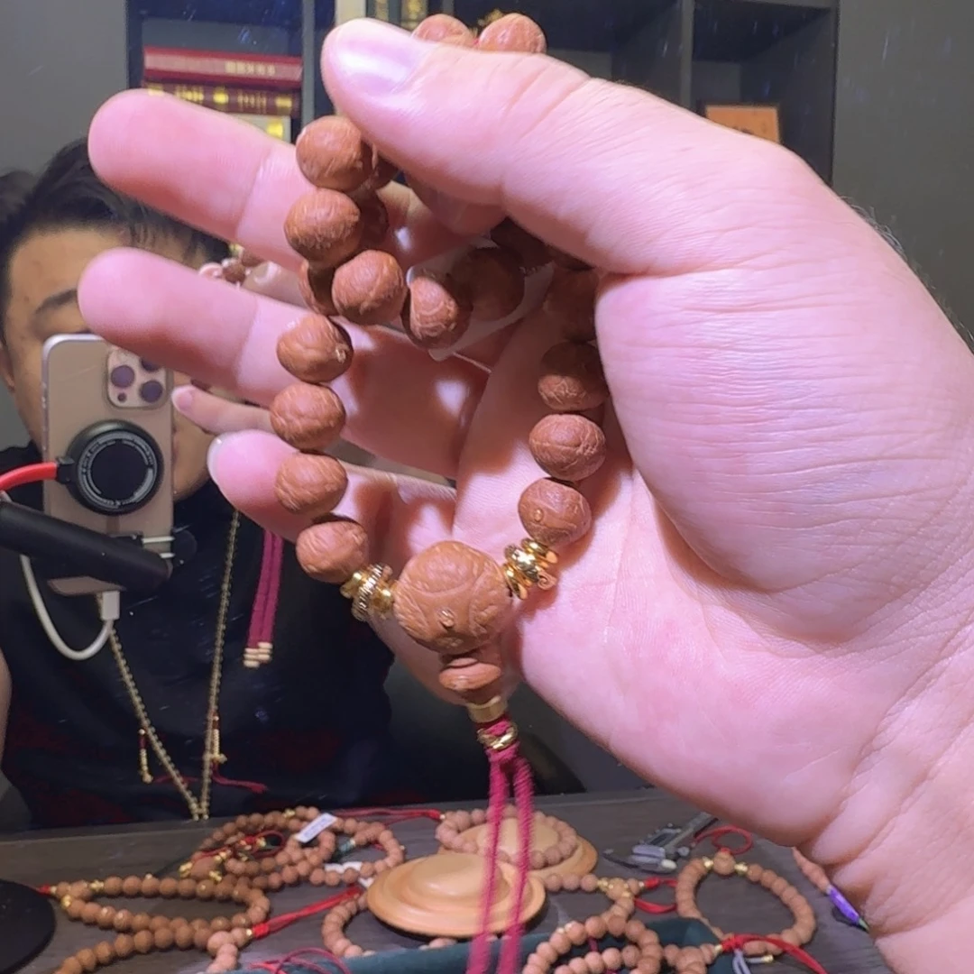 凤眼菩提手串实心籽12