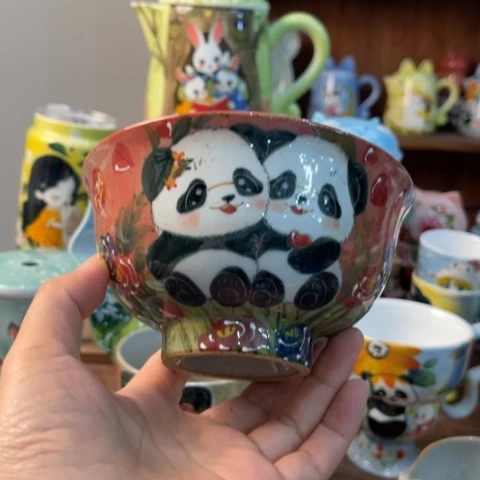 炉景德镇釉下手绘陶瓷