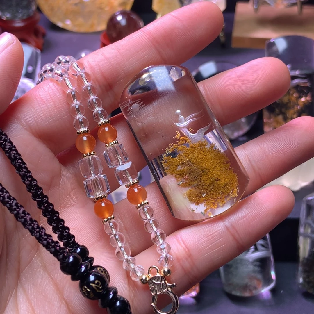 颈饰未镶嵌水晶7