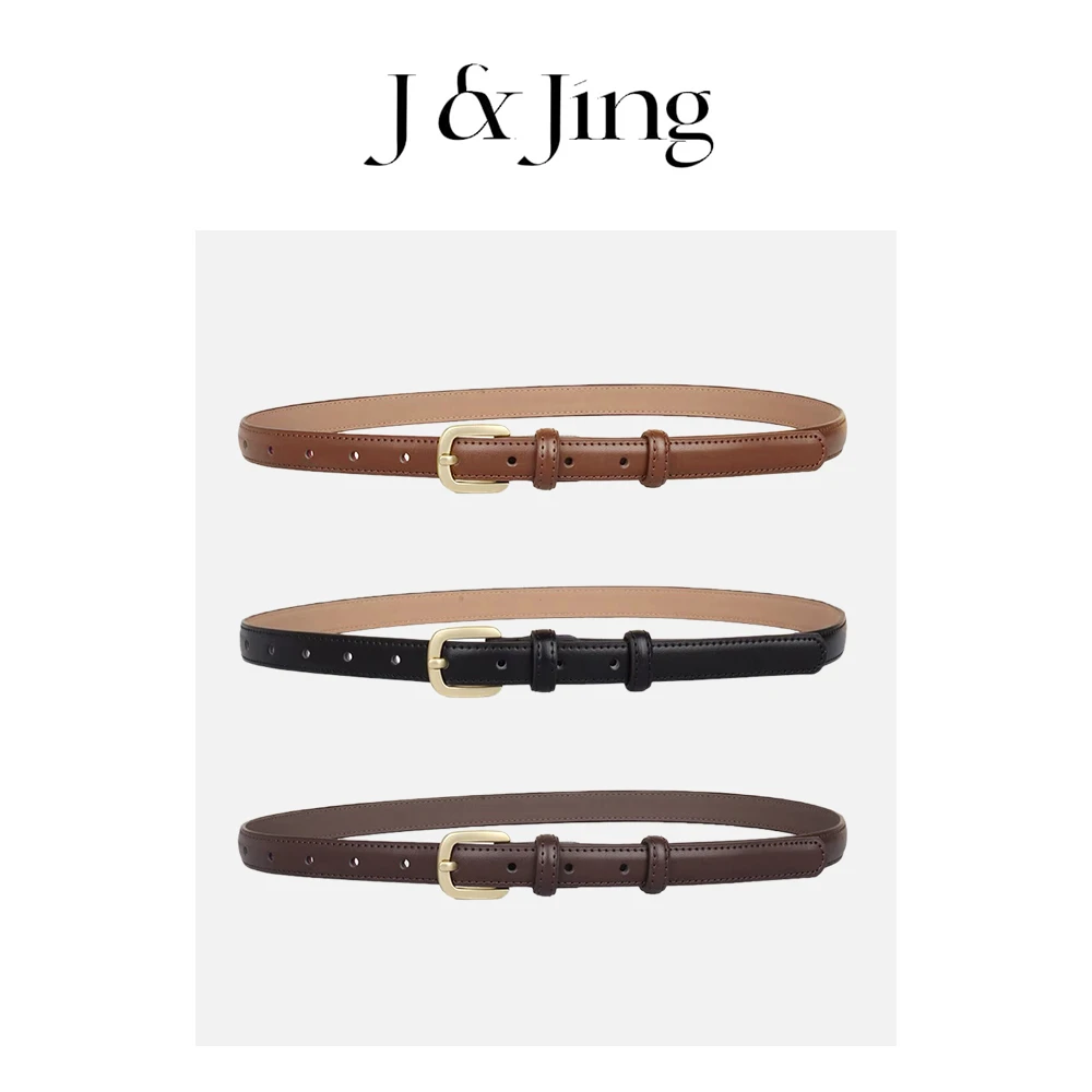 J&Jing-「小搭配」-百搭极简气质细款腰带YP604