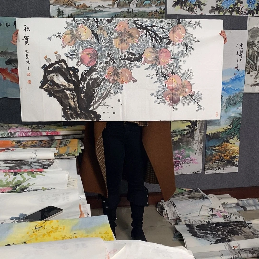 国画手写手绘国画作品111