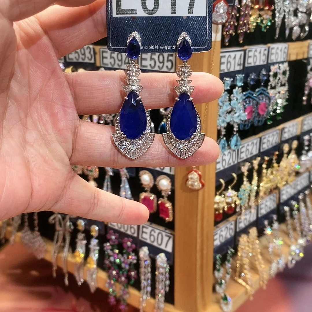 【闪购商品】纯铜925银锆石?*