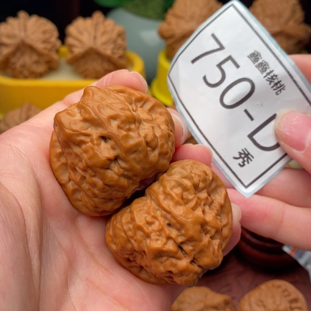 文玩核桃把件蛤码头40