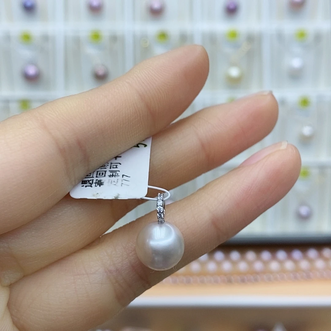 淡水珍珠合金吊坠(不含链)