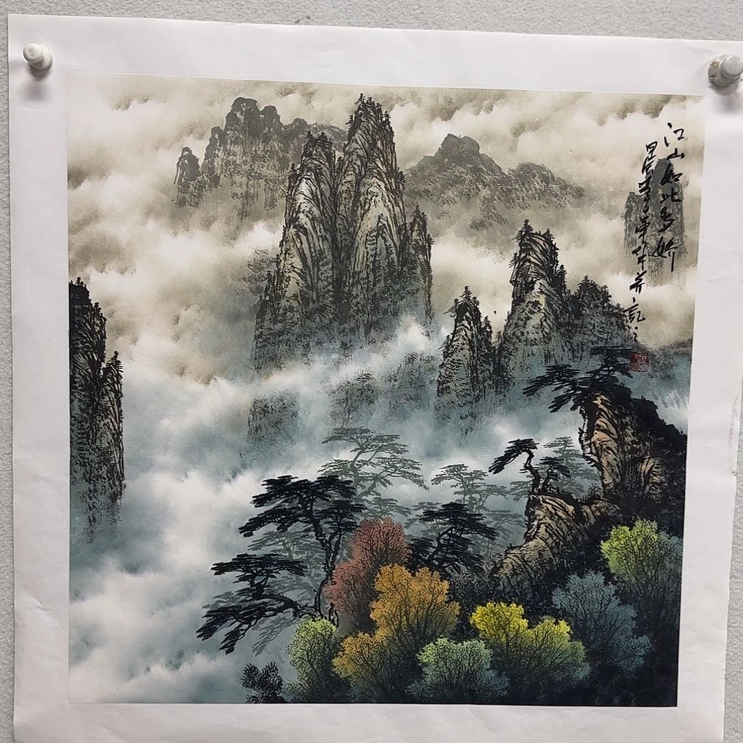 国画李文军精品作品