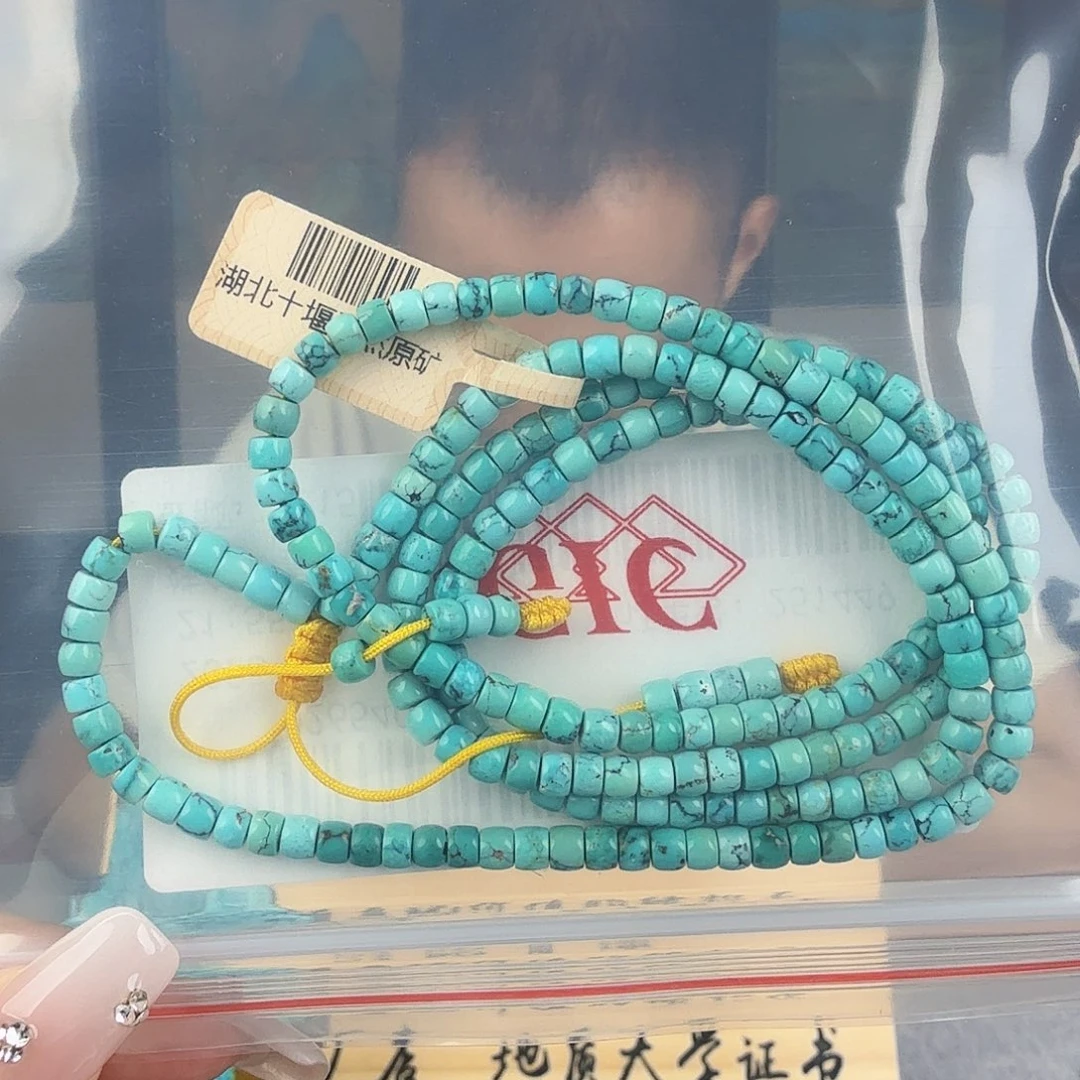 哄***鈴未镶嵌绿松石珠宝奇石