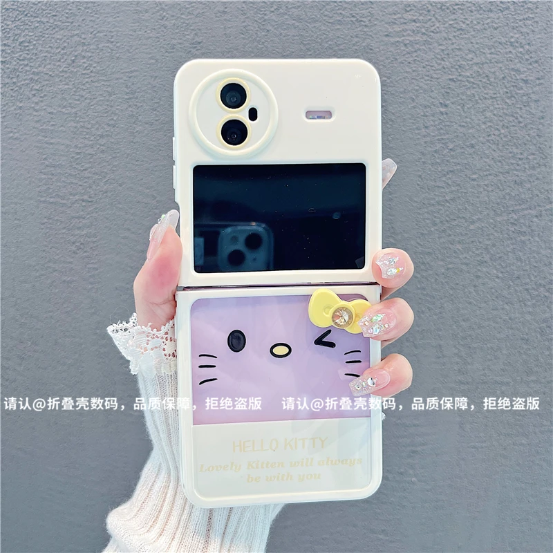 （vivoxflip系列)折叠奶油壳适用vivoxflip手机壳防摔爆款保护套潮