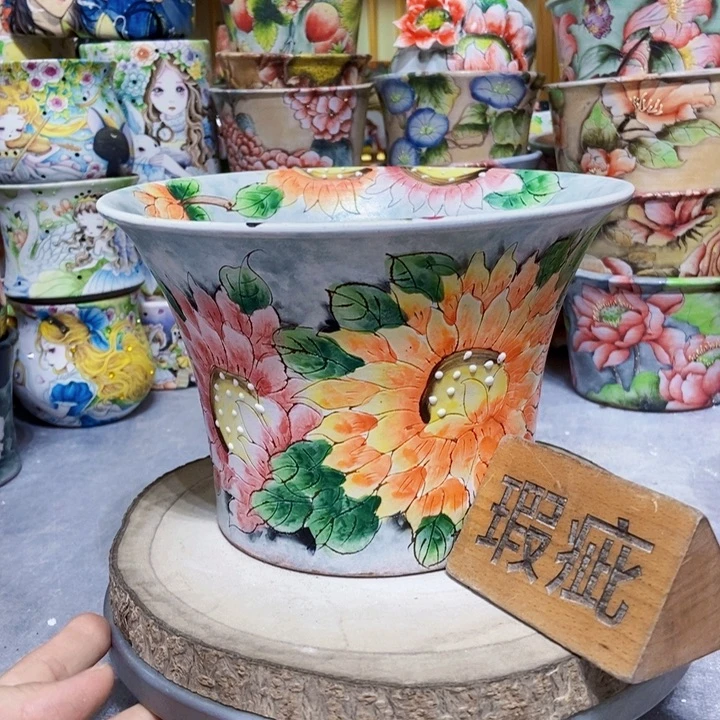景德镇艺术手绘作品