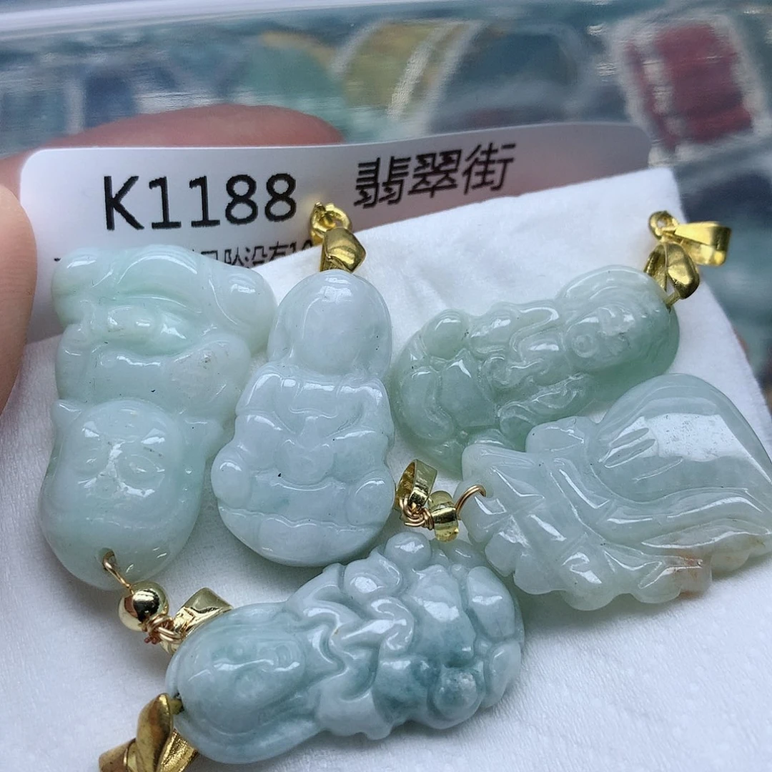 翡翠颈饰未镶嵌手串