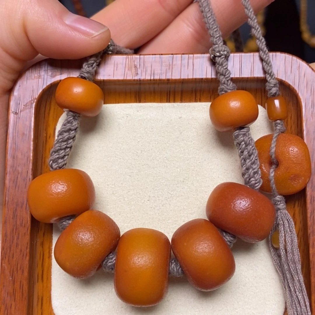 【闪购商品】蜜蜡颈饰未镶嵌项链