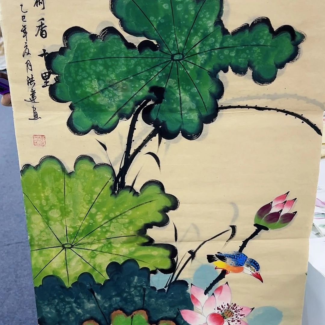 国画事事顺心如意万事如意
