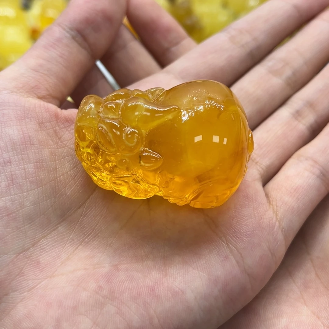 未镶嵌琥珀手链天然琥珀貔貅21g