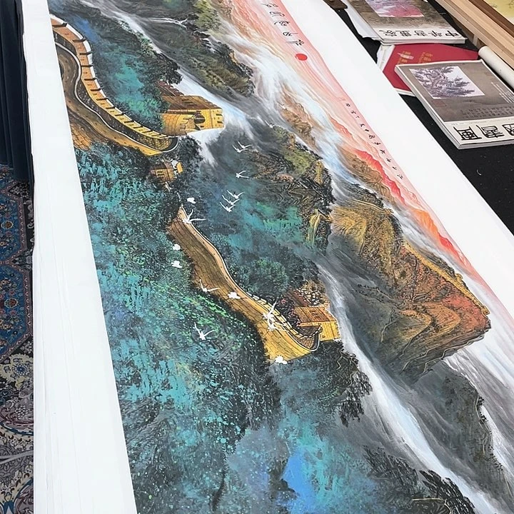 国画书画描金拓染金石传拓手写