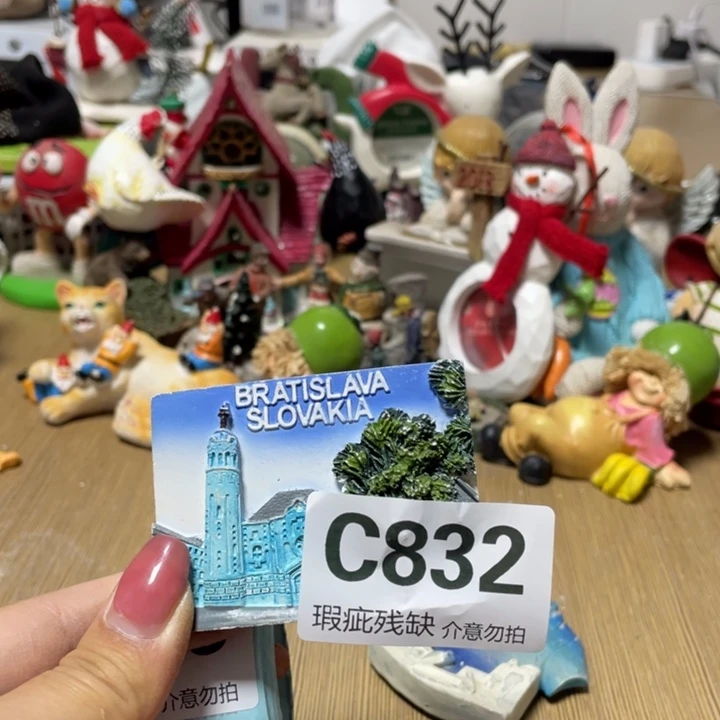 艾***y摆件孤品老货微瑕瓷