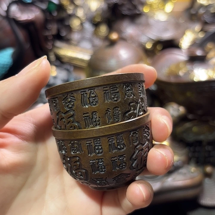 铜器摆件收收藏藏