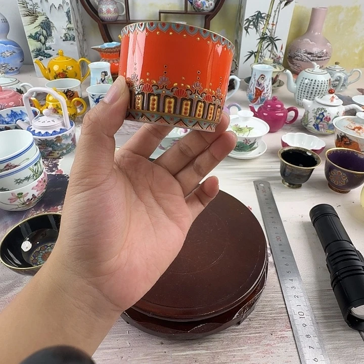 摆件景德镇陶瓷老厂瓷48