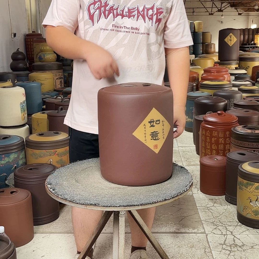 紫砂茶叶罐茶叶罐