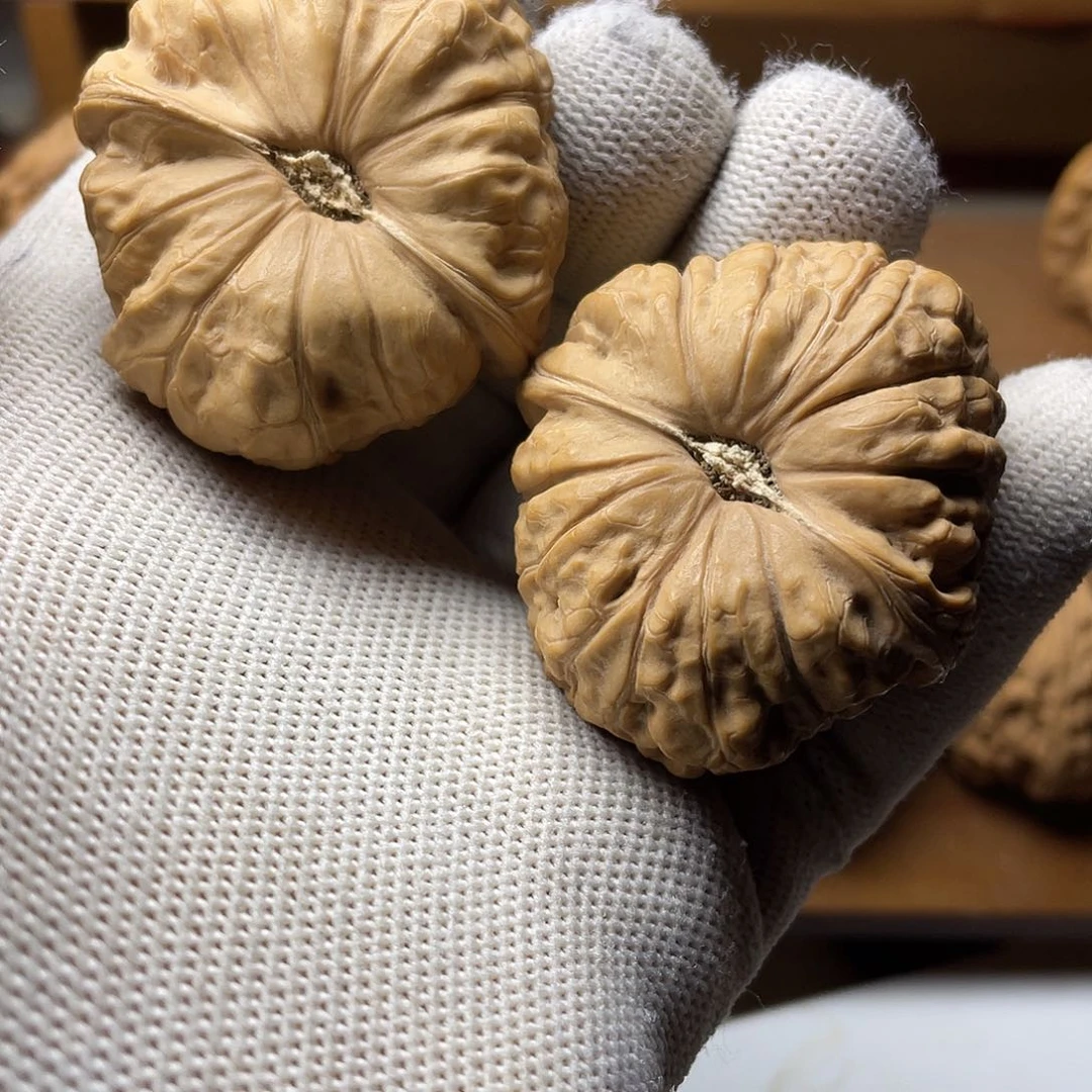 桃核吊坠南瓜饼狮子头42